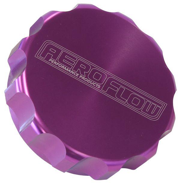 Aeroflow 1-1/2" Billet Aluminium Filler Cap (AF59-460-24PUR) AF59-460-24PUR