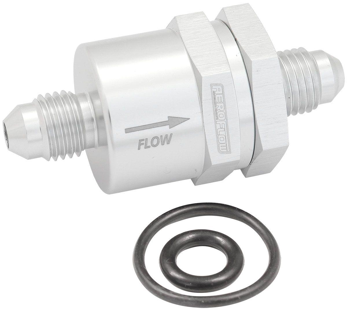 Aeroflow Inline Check Valve -4AN (AF612-04S) AF612-04S
