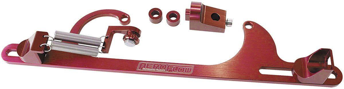 Aeroflow Billet Throttle Cable Bracket 4150 Style (AF64-2001R) AF64-2001R