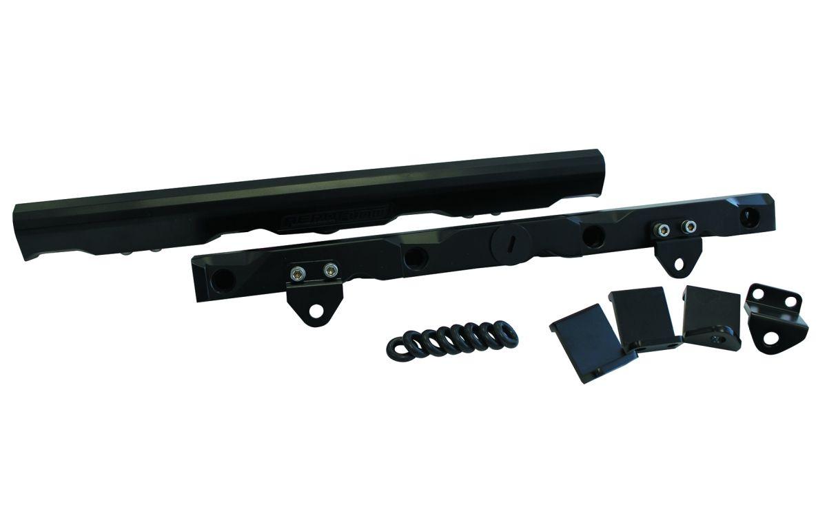 Aeroflow GM LS7 Billet EFI Fuel Rails - Black (AF64-2007BLK) AF64-2007BLK