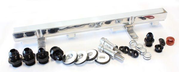 Aeroflow Nissan S13 SR20 Billet EFI Fuel Rail - Polished (AF64-2009P) AF64-2009P