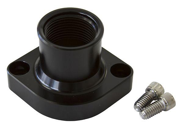 Aeroflow Ford Cleveland Billet Thermostat Housing - Black (AF64-2021BLK) AF64-2021BLK