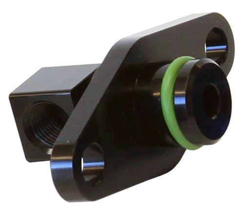 Aeroflow Fuel Rail Adapter (Black) (AF64-2067BLK) AF64-2067BLK