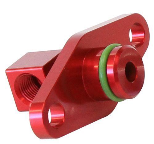 Aeroflow Fuel Rail Adapter (Red) (AF64-2067R) AF64-2067R