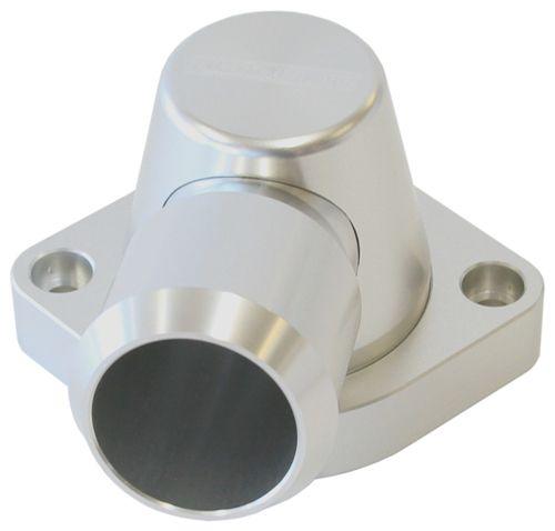 Aeroflow Billet Swivel Thermostat Housing - Silver Finish (AF64-2092S) AF64-2092S