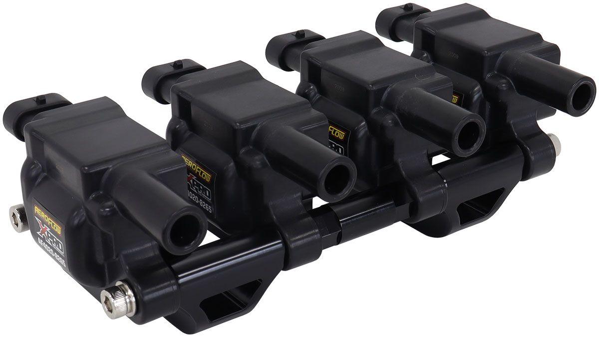 Aeroflow Billet LS2/LS3/LS7 Coil Relocation Kit (AF64-4034BLK)