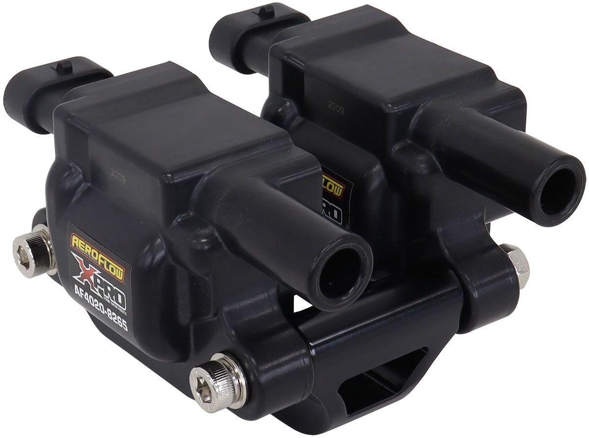 Aeroflow Billet LS2/LS3/LS7 Coil Relocation Kit (AF64-4034BLK)
