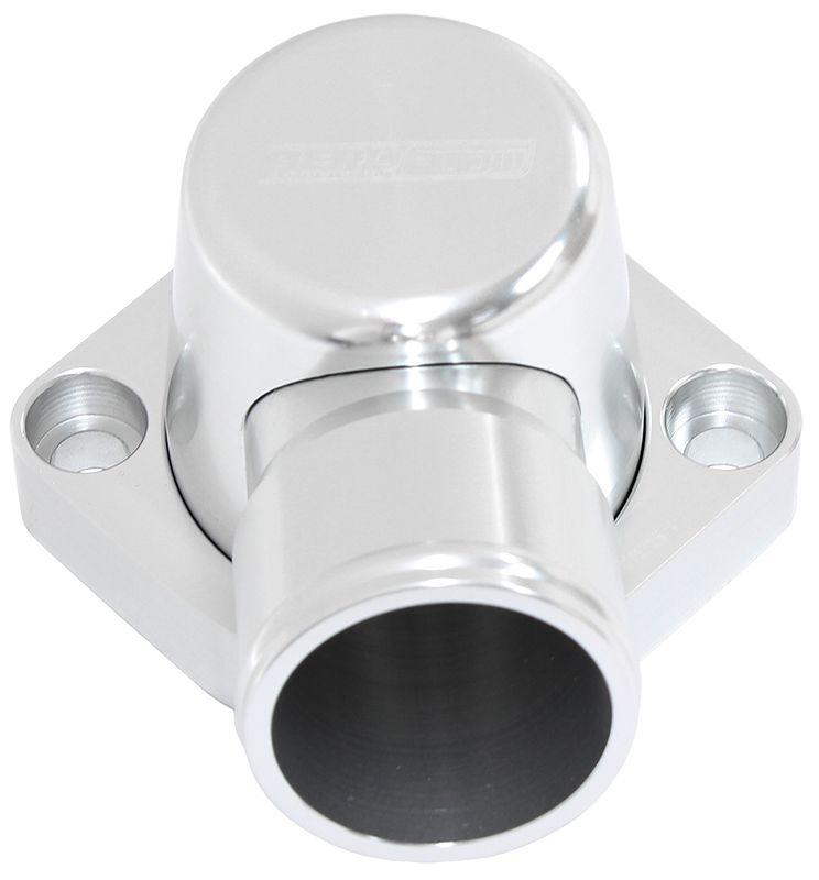 Aeroflow Billet Thermostat Housing - Silver (AF64-4037S) AF64-4037S