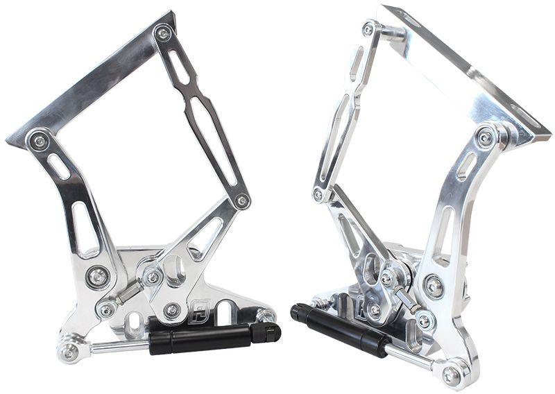 Aeroflow Ford Falcon XR-XY Billet Bonnet Hinge Kit - Polished Finish (AF64-4105) AF64-4105