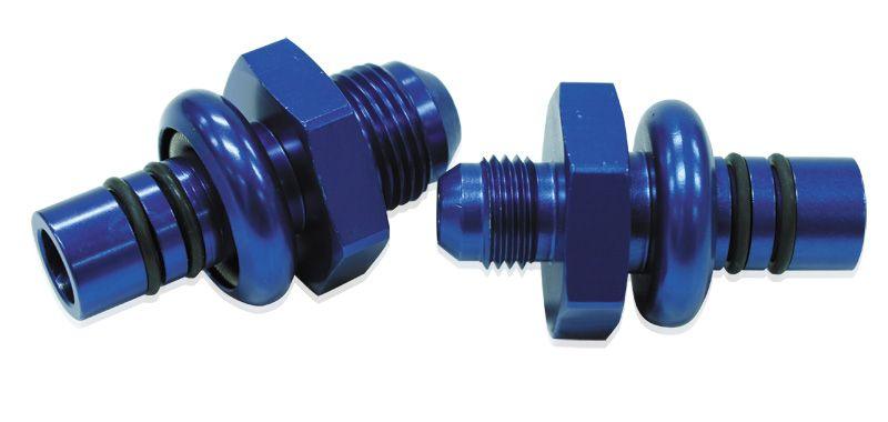 Aeroflow Ford EFI Regulator Adapter -6AN with .435" Shank (AF64-4356) AF64-4356