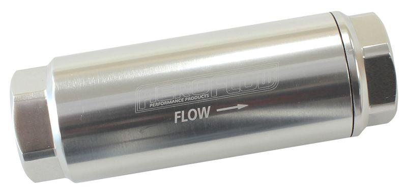 Aeroflow 40 Micron Pro Filter with -8AN ORB Ports (AF66-2042S-40) AF66-2042S-40
