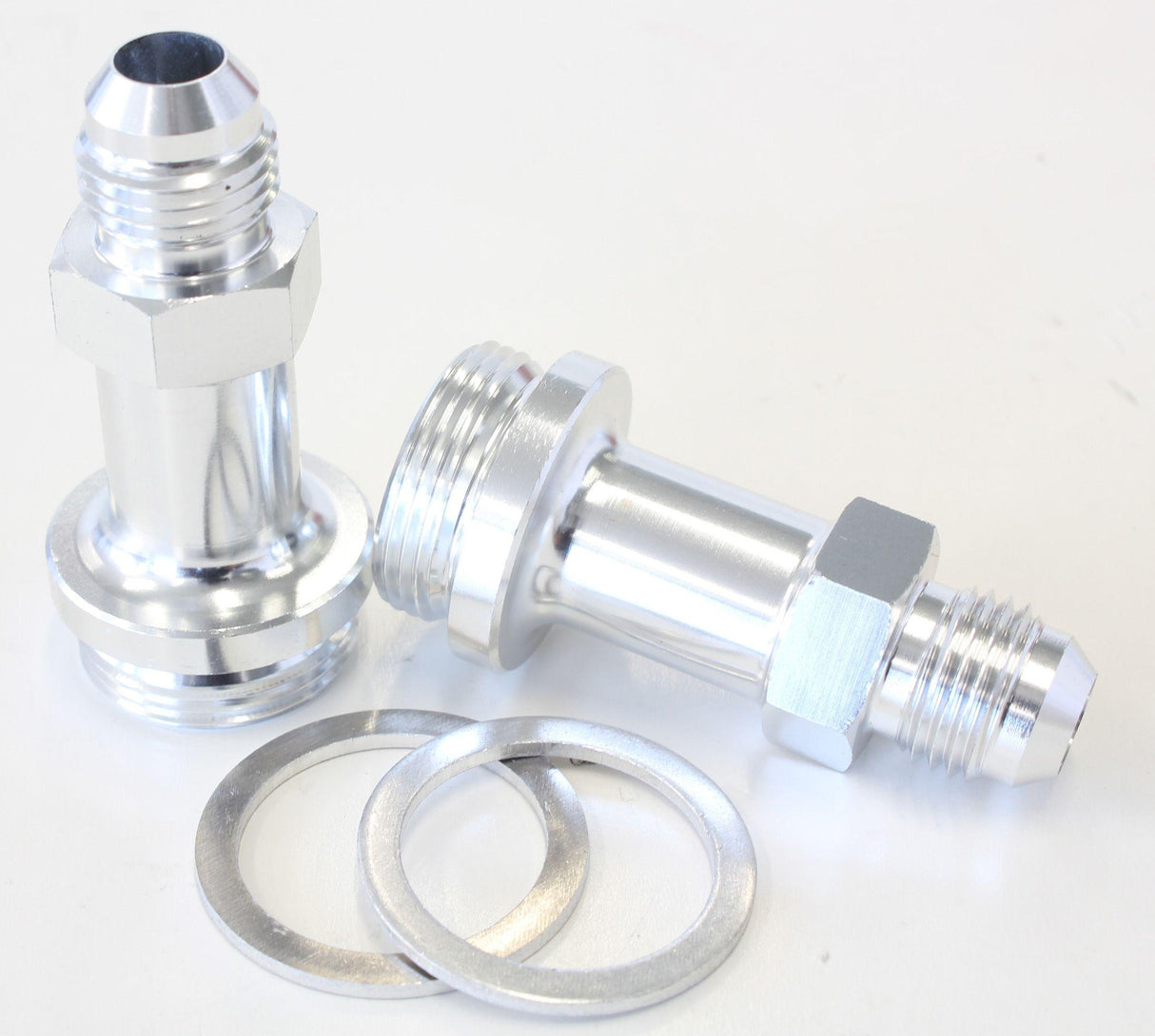 Aeroflow Carburettor Adapter - Male 7/8" to -6AN 1-3/4" Long (AF700-06-LS) AF700-06-LS