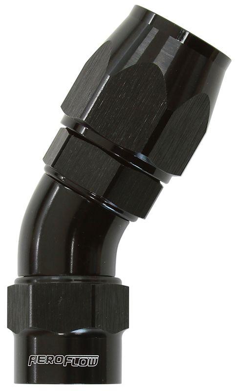 Aeroflow Kryptalon® Series Heavy Duty One Piece Swivel 30° Hose End -8AN (AF7057-08) AF7057-08
