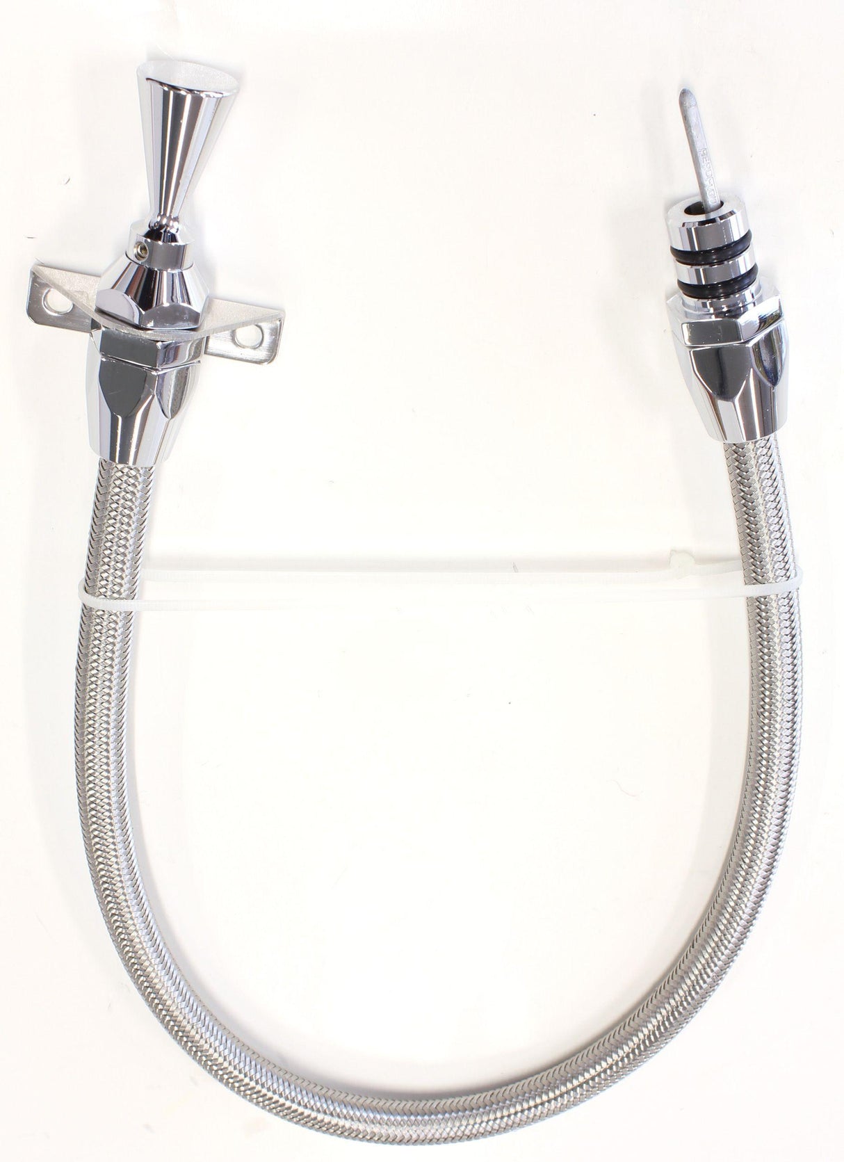 Aeroflow Firewall Mount Flexible Stainless Steel 24" (60cm) in length Transmission Dipstick (AF72-2501) AF72-2501