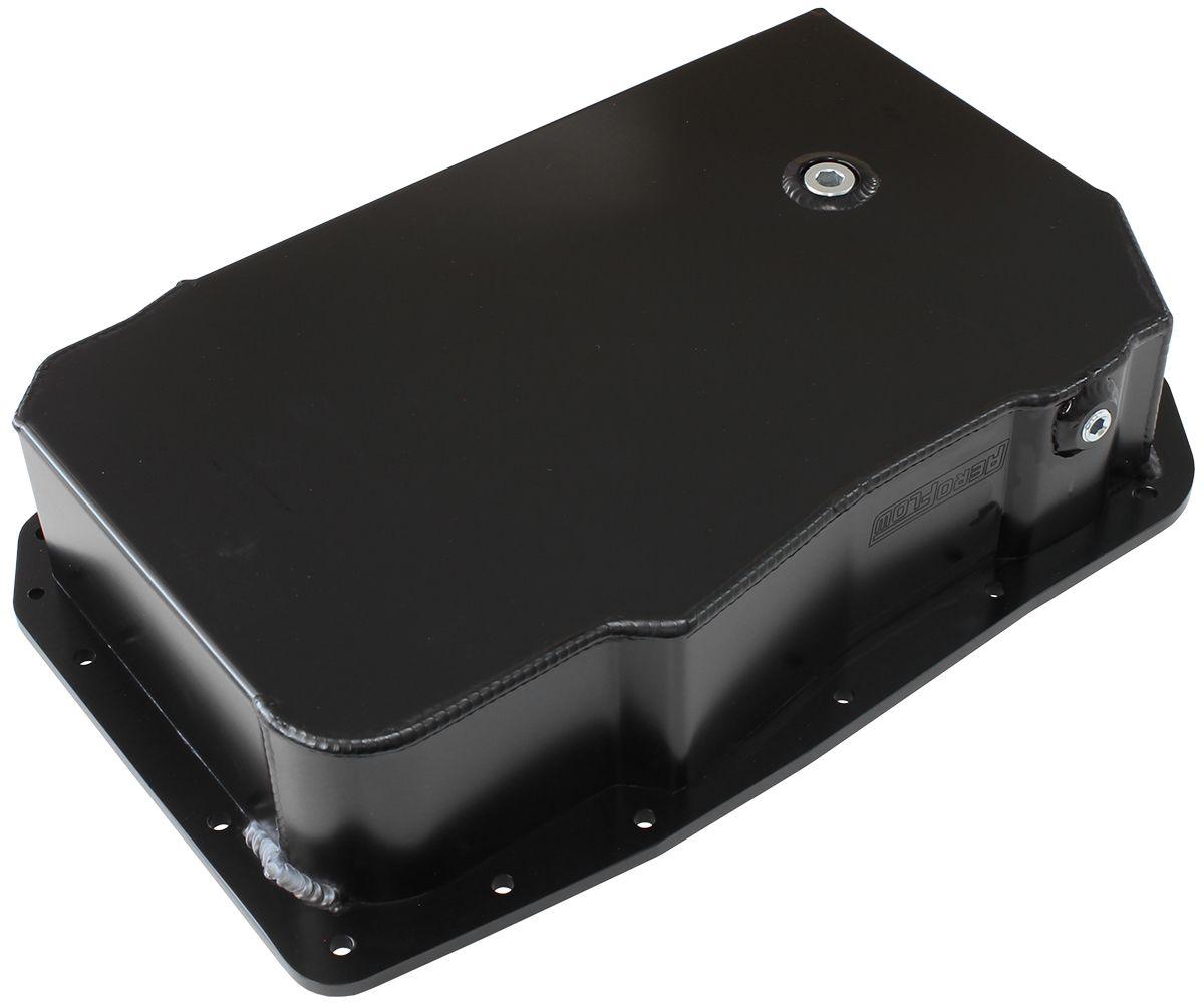 Aeroflow 3.35" (85mm) Deep Fabricated Transmission Pan suit GM 6L80E (AF72-3008BLK) AF72-3008BLK