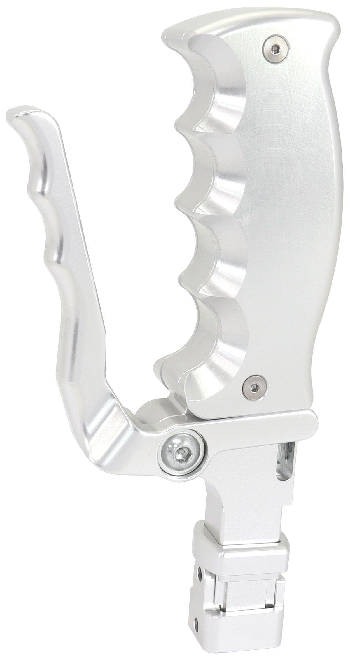 Aeroflow Bang Shift Attack OEM Ford Mustang Shifter Handle - Silver (AF72-9105) AF72-9105