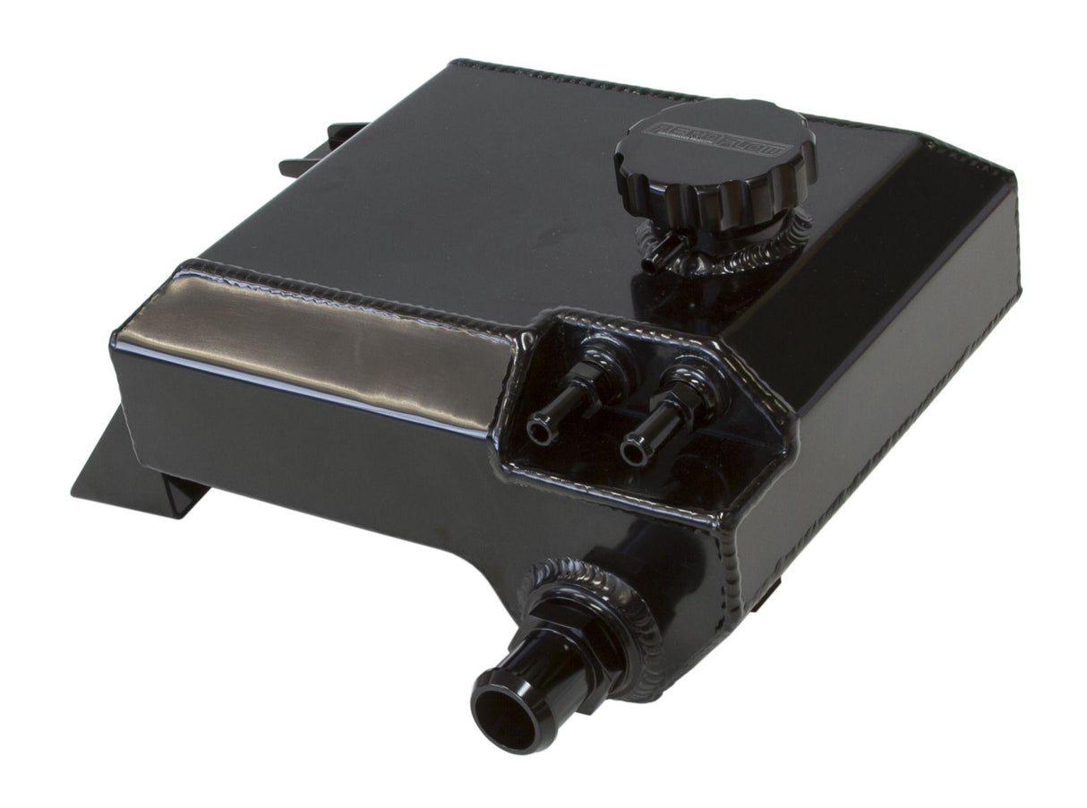 Aeroflow Fabricated Radiator Overflow Tank - Black (AF77-1022BLK) AF77-1022BLK
