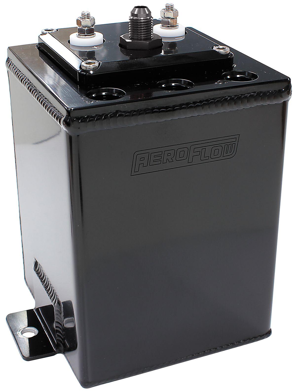 Aeroflow Single 40mm Pump Surge Tank (AF77-4055BLK) AF77-4055BLK