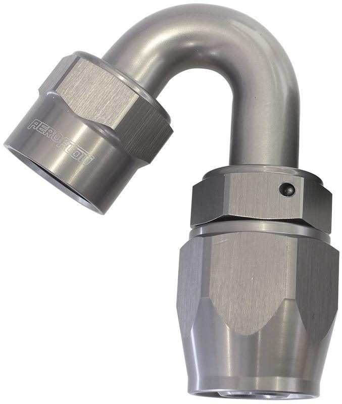 Aeroflow Kryptalon® Series Lightweight One Piece Swivel 150° Hose End -6AN (AF7825-06) AF7825-06