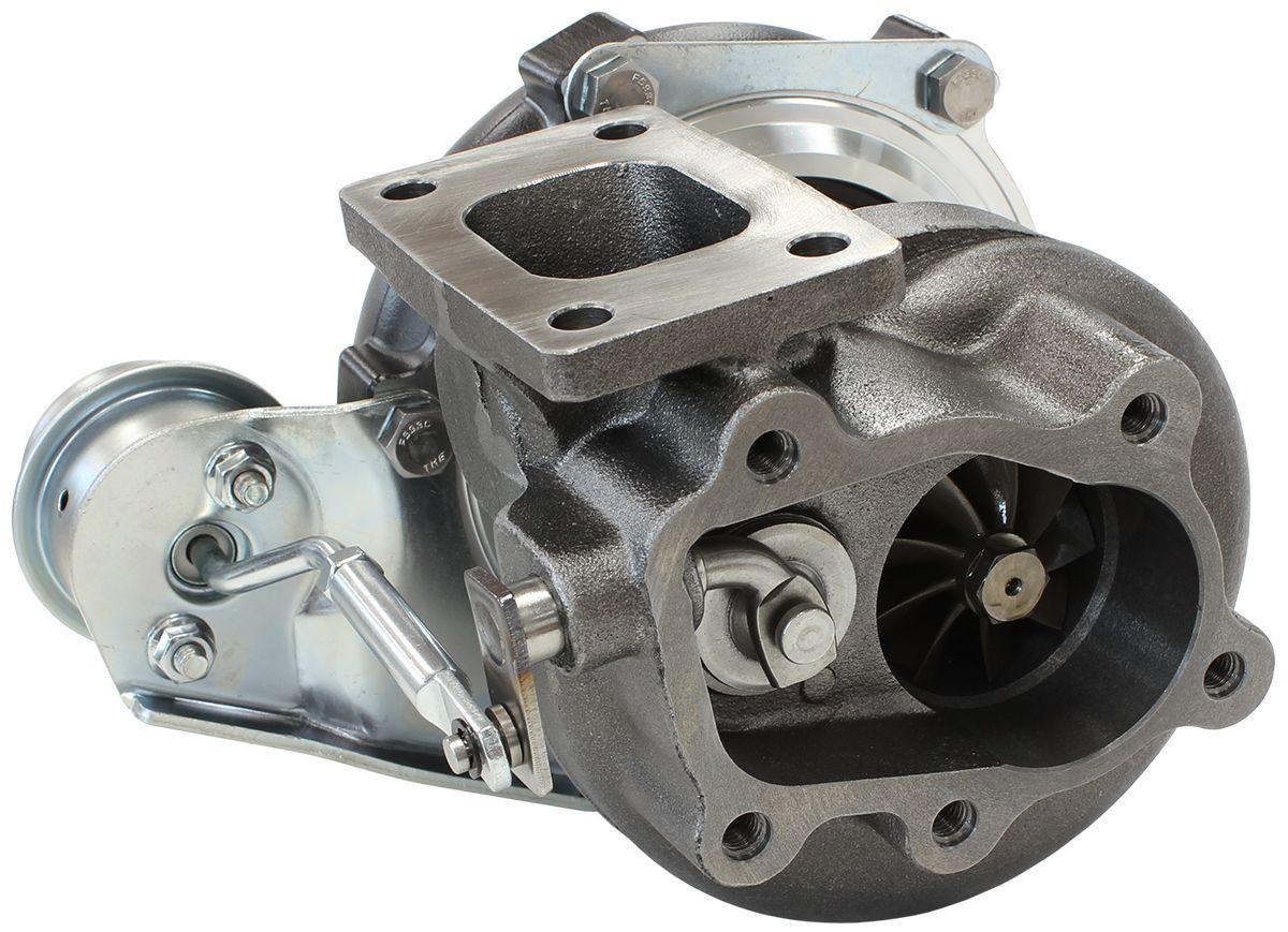 Aeroflow BOOSTED 4647 .64 Turbocharger 475HP, Hi Temp Black Finish (AF8005-2000BLK)