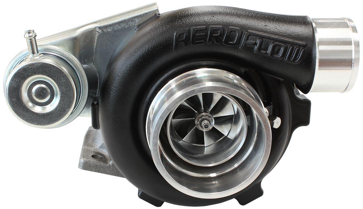 Aeroflow BOOSTED 4647 .86 Turbocharger 475HP, Hi Temp Black Finish (AF8005-2001BLK) AF8005-2001BLK