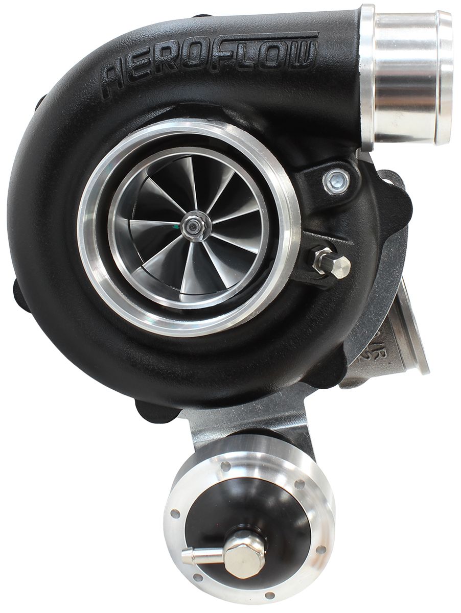 Aeroflow BOOSTED 5449 .72 Turbocharger 660HP, Hi Temp Black Finish (AF8005-2018BLK)