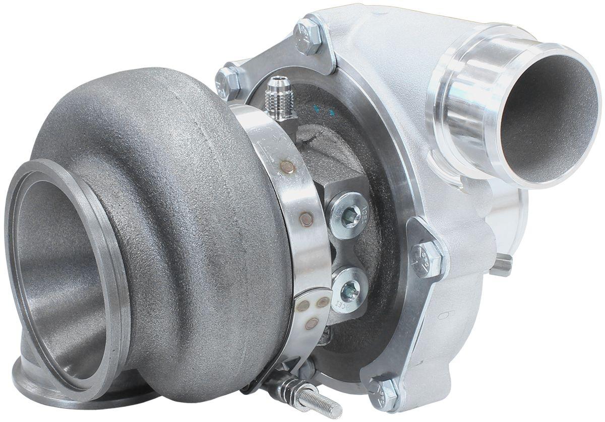 Aeroflow BOOSTED 102102 V-Band 1.22 Turbocharger 2500HP, Hi Temp Black Finish (AF8006-6022BLK)