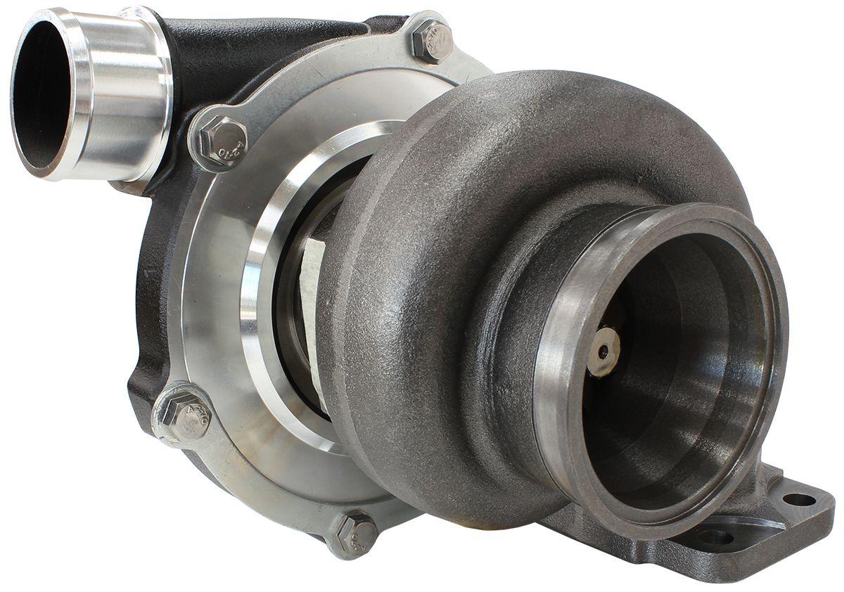 Aeroflow BOOSTED 5855 .82 Turbocharger 750HP, Hi Temp Black Finish (AF8005-3006BLK)