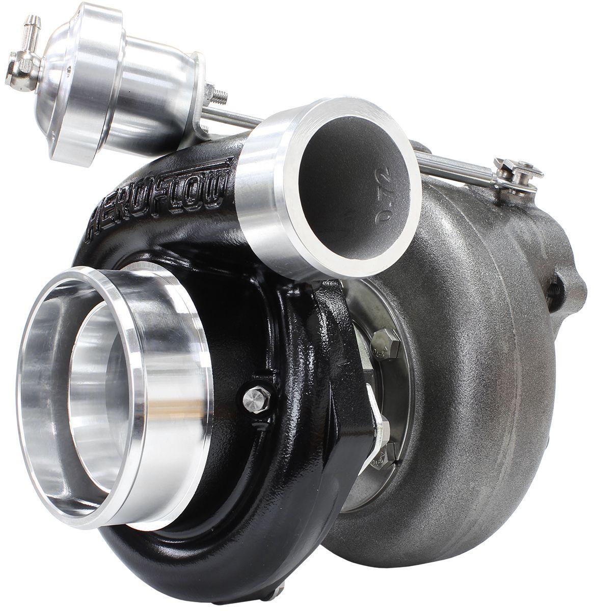 Aeroflow BOOSTED 6762 XR6 1.15 Turbocharger 1000HP, Hi Temp Black Finish (AF8005-3018BLK)