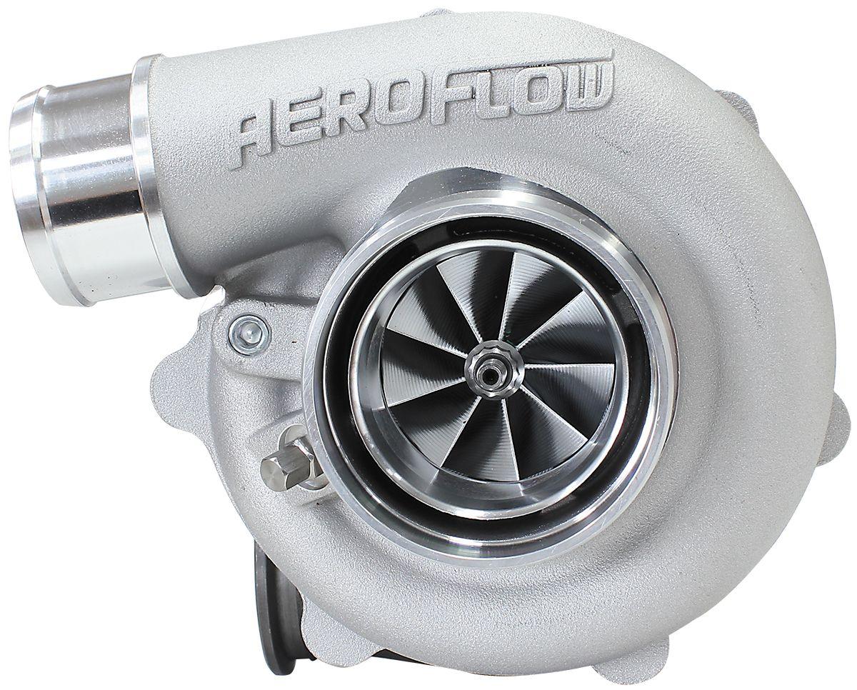 Aeroflow BOOSTED 5455 1.01 Reverse Rotation Turbocharger 650HP, Natural Cast Finish (AF8005-3102)