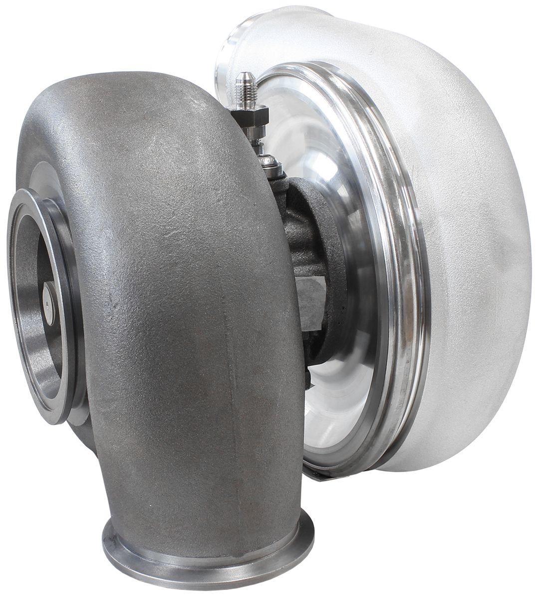 Aeroflow BOOSTED 7375 V-Band 1.28 Turbocharger 1200HP, Natural Cast Finish (AF8005-4009)