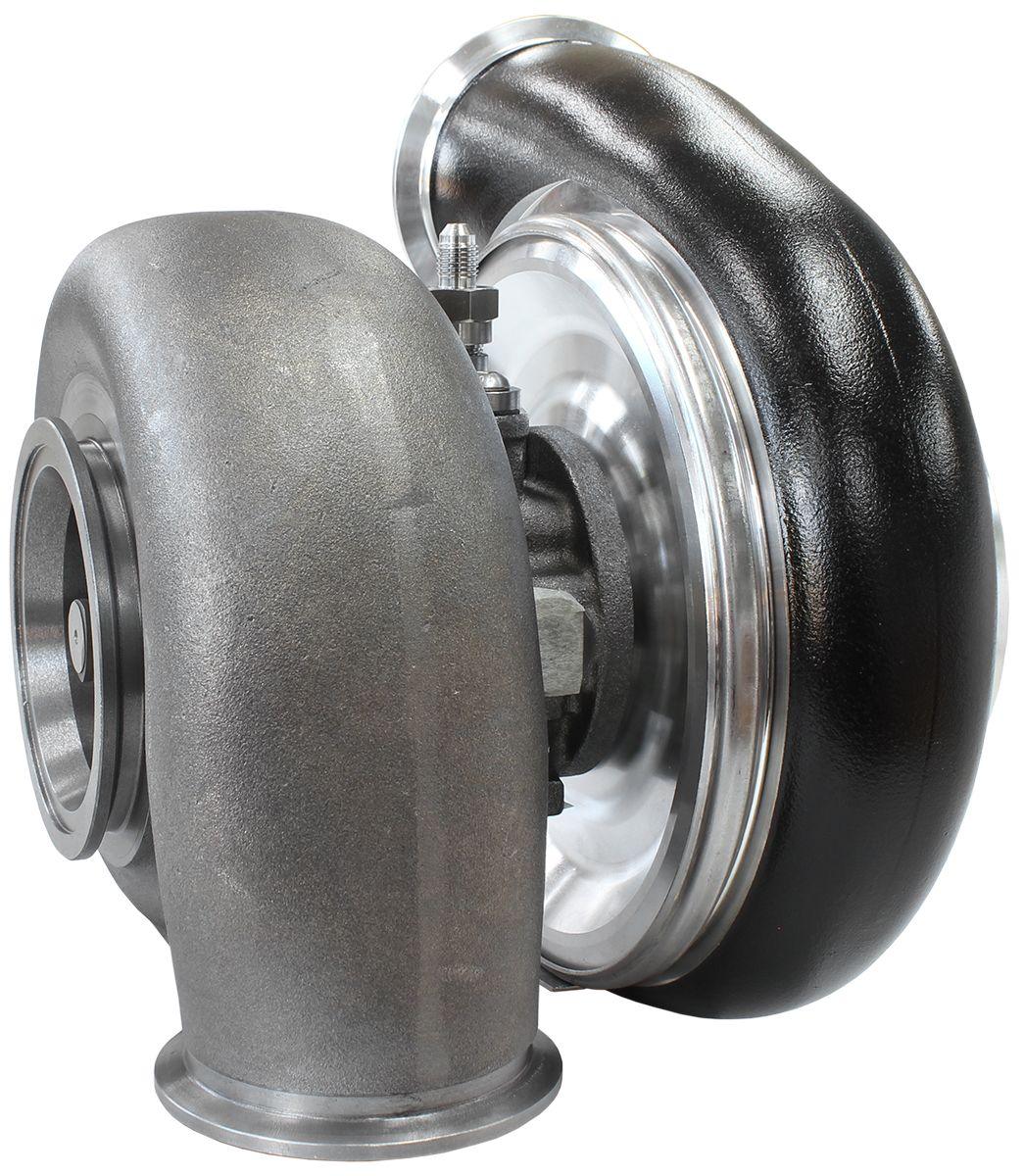 Aeroflow BOOSTED 7975 V-Band 1.15 Turbocharger 1450HP, Hi Temp Black Finish (AF8005-4011BLK)