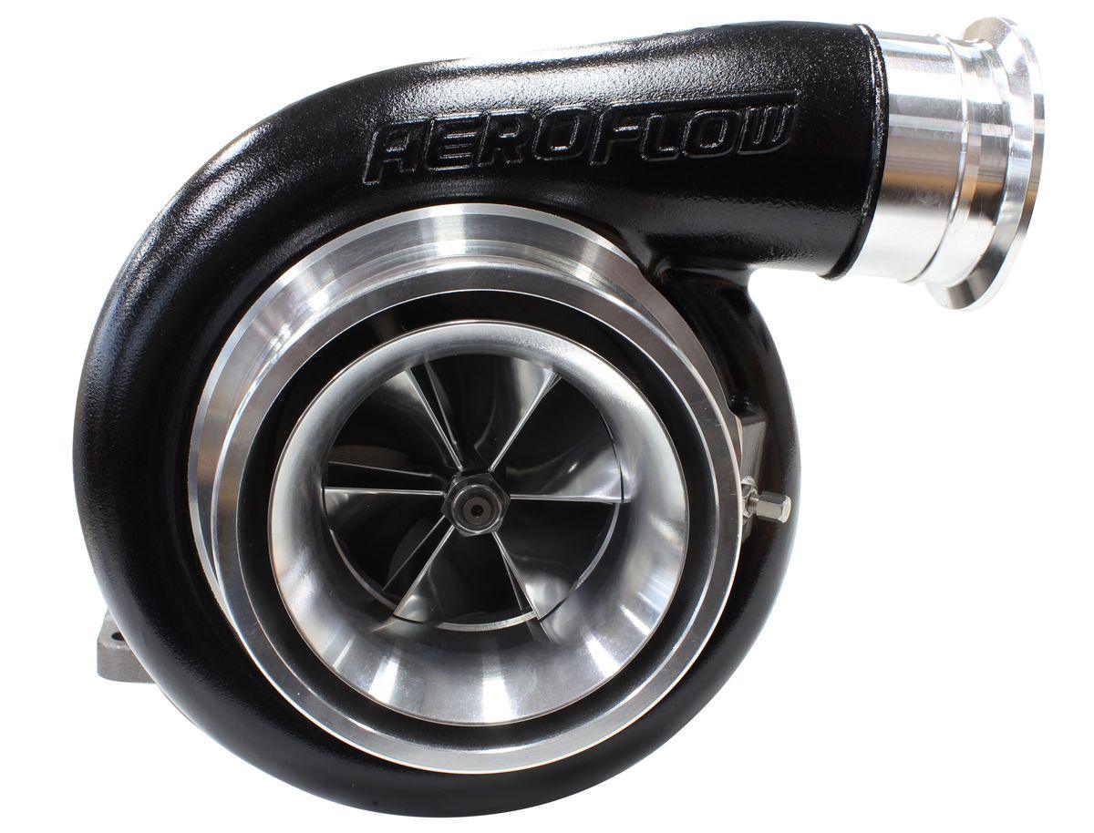 Aeroflow BOOSTED 8888 T6 1.32 Turbocharger 1600HP, Hi Temp Black Finish (AF8005-6011BLK) AF8005-6011BLK