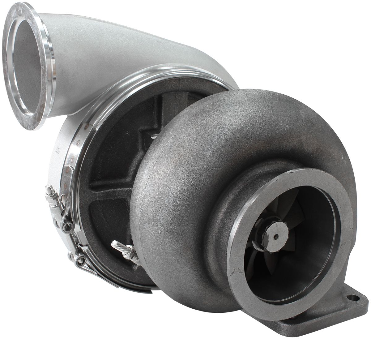 Aeroflow BOOSTED 8888 T4 1.25 Turbocharger 1600HP, Natural Cast Finish (AF8006-4001)