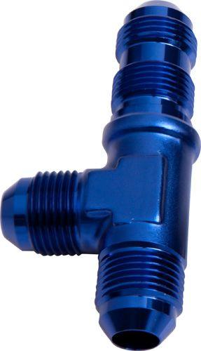 Aeroflow MALE -4AN TEE BULKHEAD ON RUN BLUE MALE -4AN NUT, SEPERATE Aeroflow - AF 804-04 (AF804-04) AF804-04
