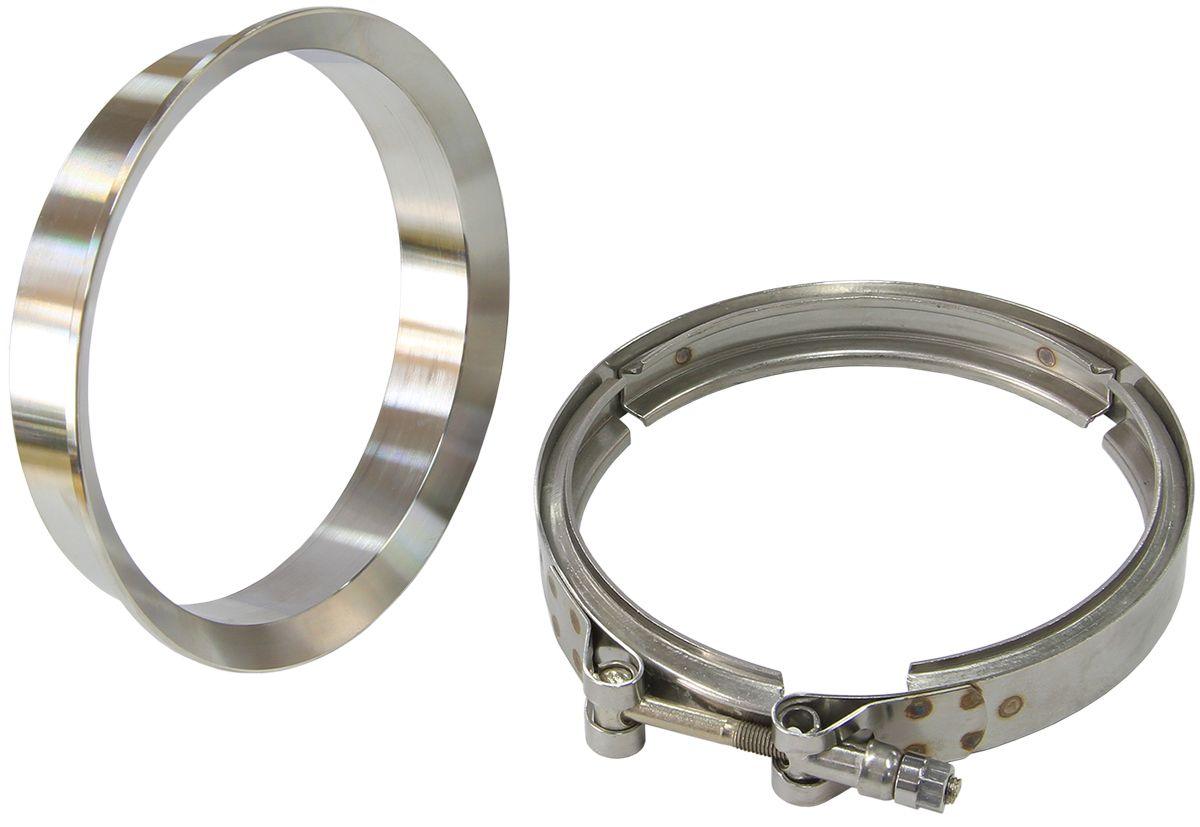 Aeroflow Boosted Turbine Outlet 5.74" O.D Stainless Steel V-Band Kit (AF8080-1005) AF8080-1005