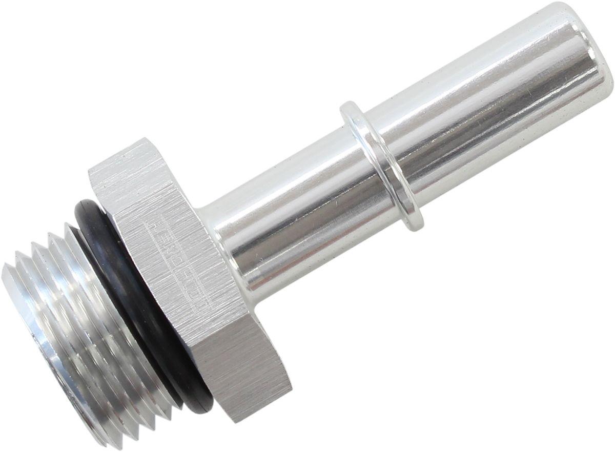Aeroflow 3/8" Push On EFI to -8 ORB Male Fitting (AF811-08-06S) AF811-08-06S