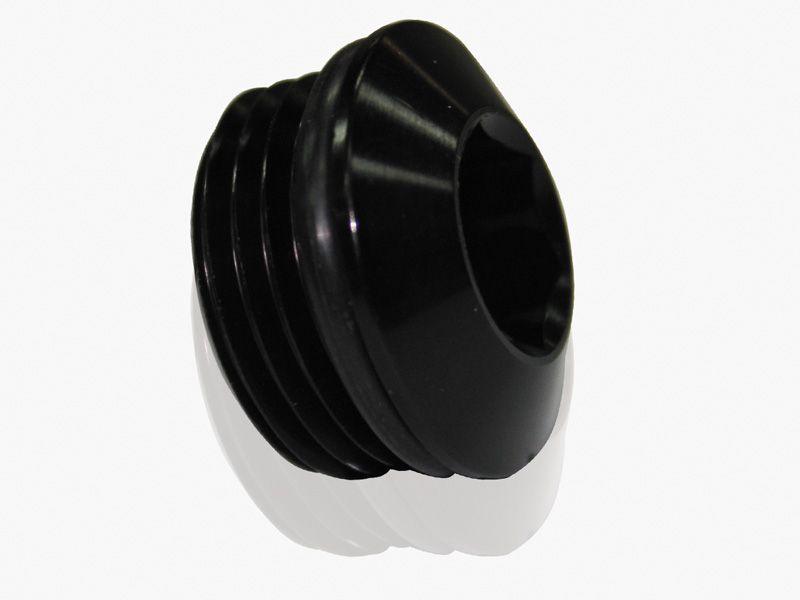 Aeroflow Slimline ORB Port Plug -8AN (AF813-08BLK) AF813-08BLK
