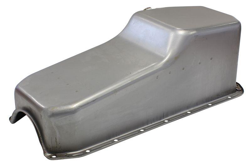 Aeroflow Chevrolet L/H Dipstick Standard Replacement Oil Pan, Raw Finish (AF82-9005) AF82-9005