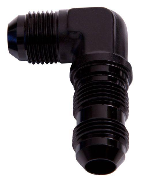 Aeroflow 90° AN Bulkhead -8AN (AF833-08BLK) AF833-08BLK