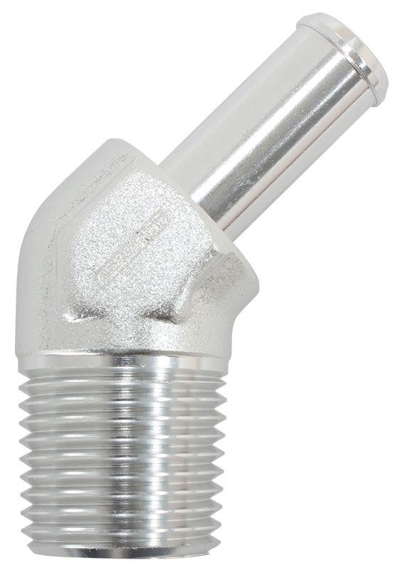 Aeroflow Male NPT to 45° AN Hose Barb (AF845-06-06ANS) AF845-06-06ANS
