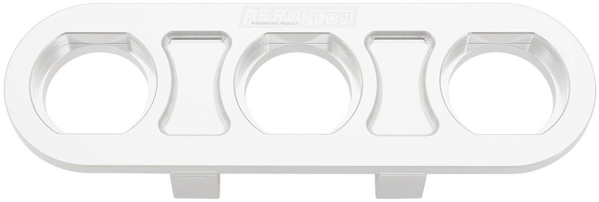 Aeroflow Universal Modular 3-Port Billet Bulkhead Plate (AF88-2020) AF88-2020
