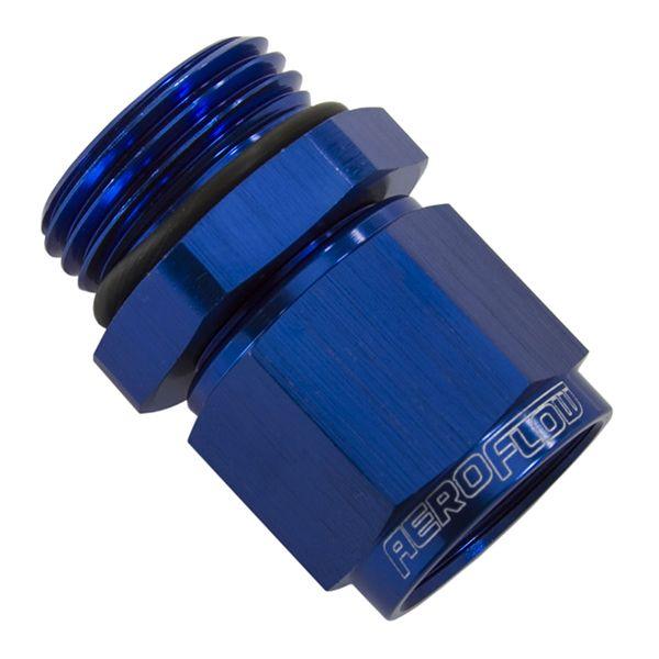 Aeroflow Male -12 ORB to Female -8AN Swivel Adapter (AF907-08-12) AF907-08-12