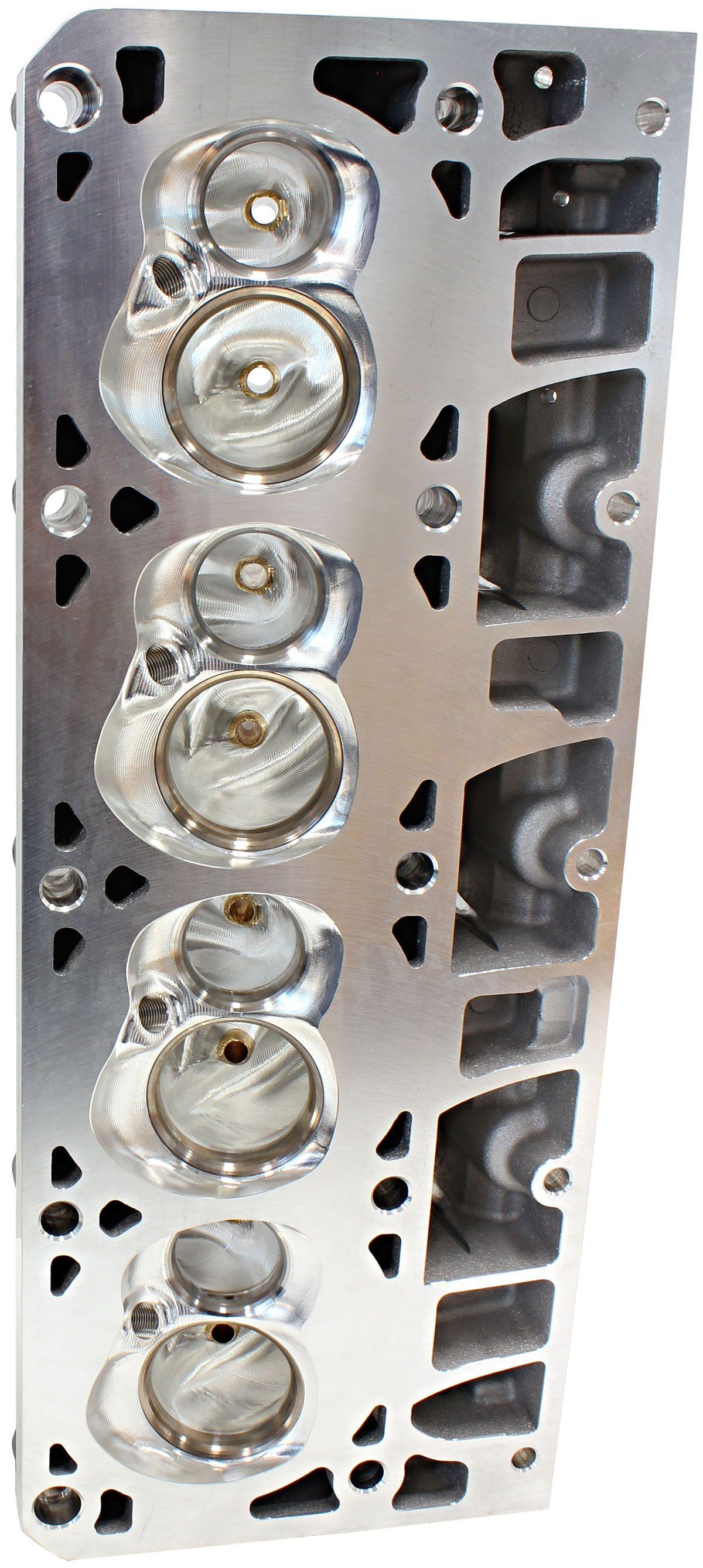 Aeroflow Bare GM LS3 4 Bolt 276cc CNC Ported Aluminium Cylinder Heads with 70cc Chamber (Pair) (AF95-0415)