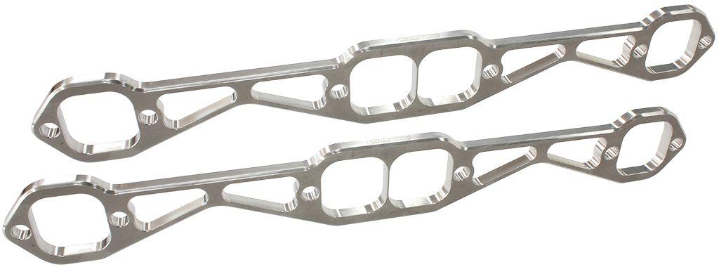 Aeroflow SB Chev 1-3/4" Square Port Header Flange (AF9551-1001) AF9551-1001