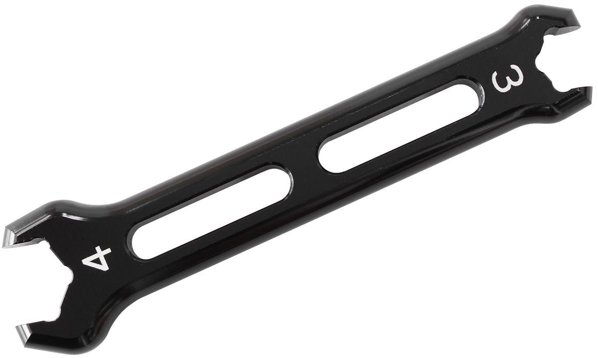 Aeroflow Aluminium AN Double Ended Pro Wrench -3AN & -4AN (AF98-2244-1-4-3) AF98-2244-1-4-3