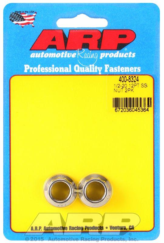 ARP 12-Point Nut, Polished S/S (AR400-8324) AR400-8324