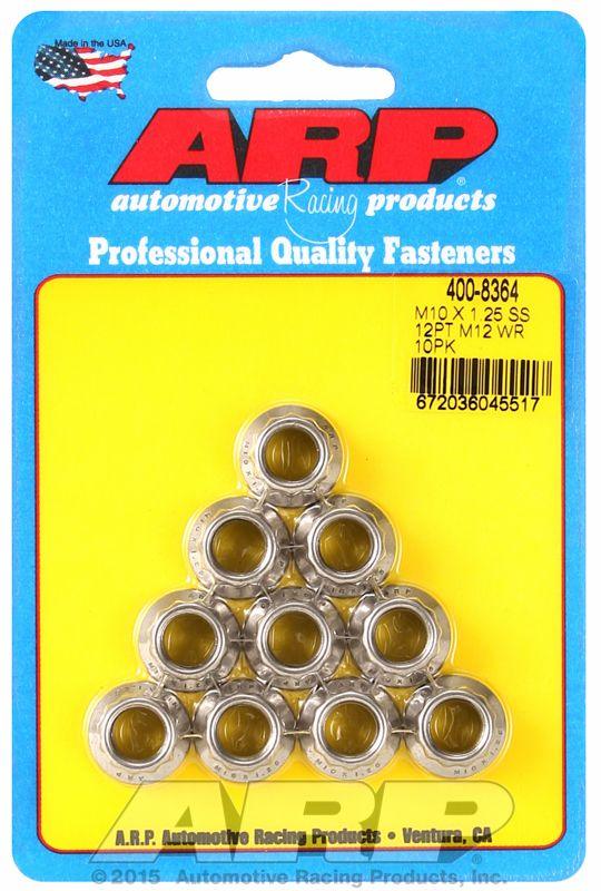 ARP 12-Point Nut, Polished S/S (AR400-8364) AR400-8364