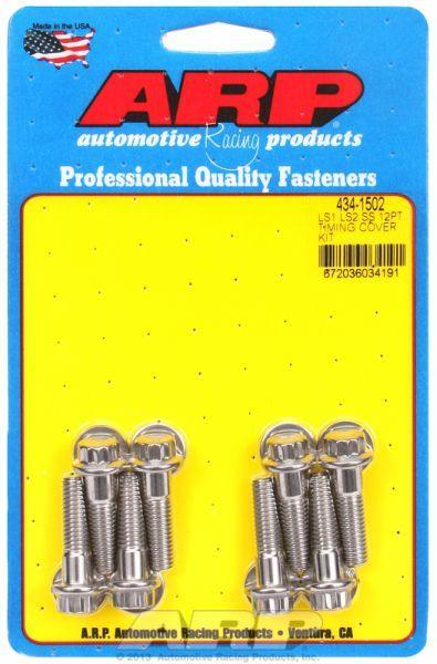 ARP Timing Cover Bolt Kit, 12-Point S/S (AR434-1502) AR434-1502
