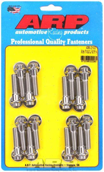 ARP Intake Manifold Bolt Kit, 12-Point Head S/S (AR435-2102) AR435-2102
